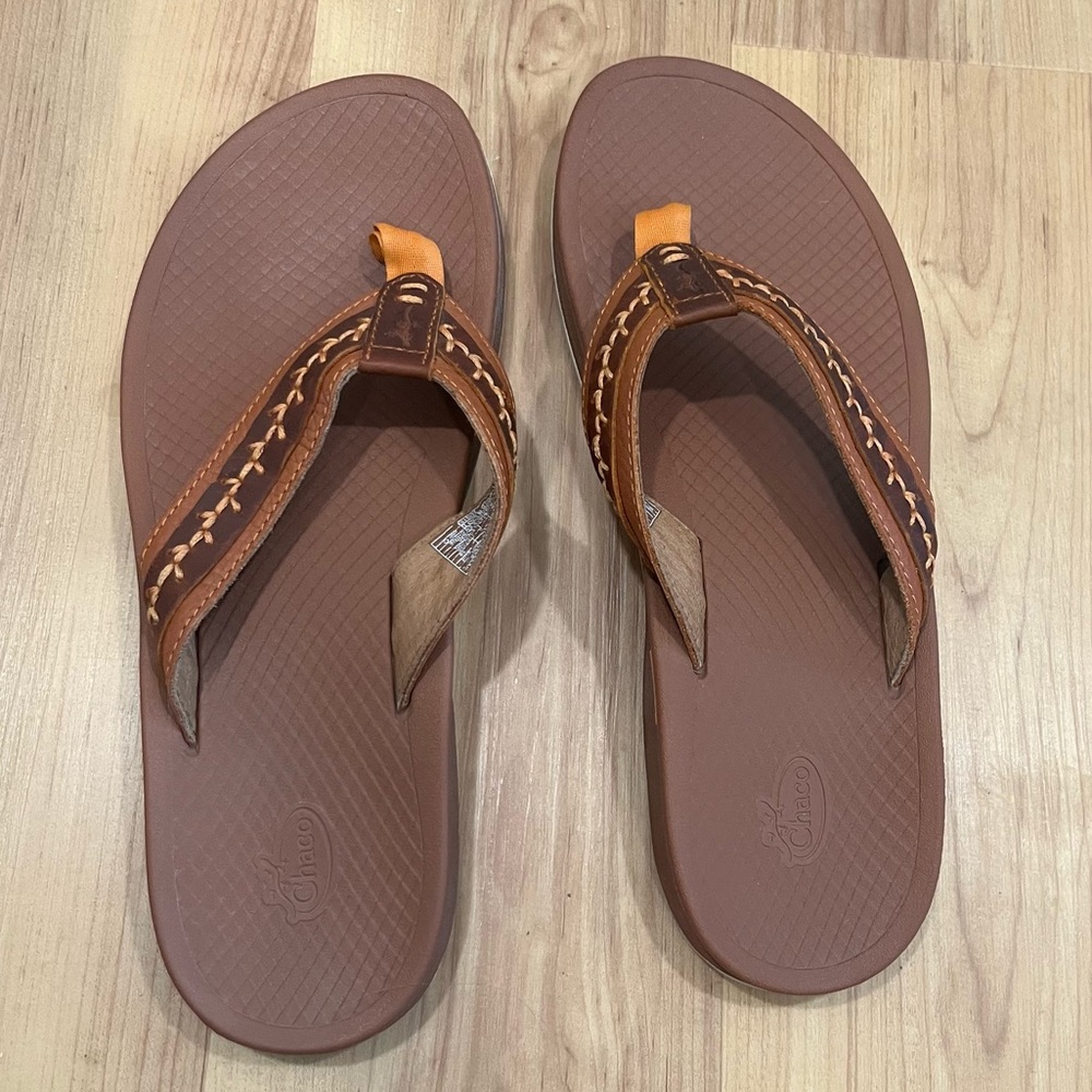 Chaco Brown and Tan Sandals